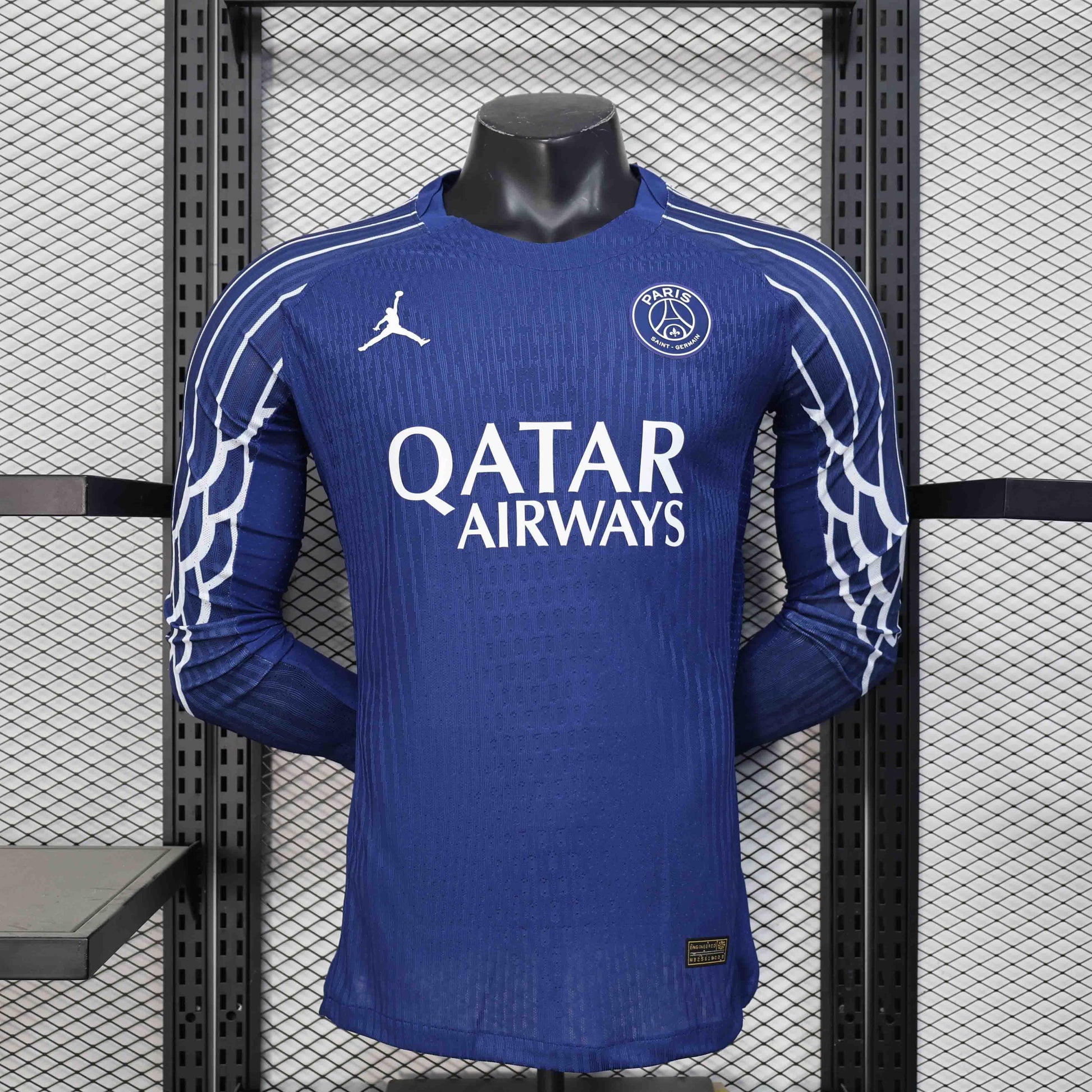 Camiseta 24-25 París Saint-germain Cuarta Equipación Kit Manga Larga
