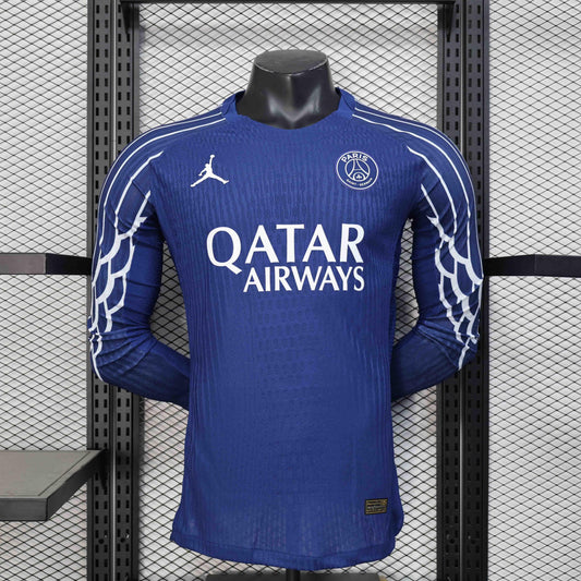 Camiseta 24-25 París Saint-germain Cuarta Equipación Kit Manga Larga