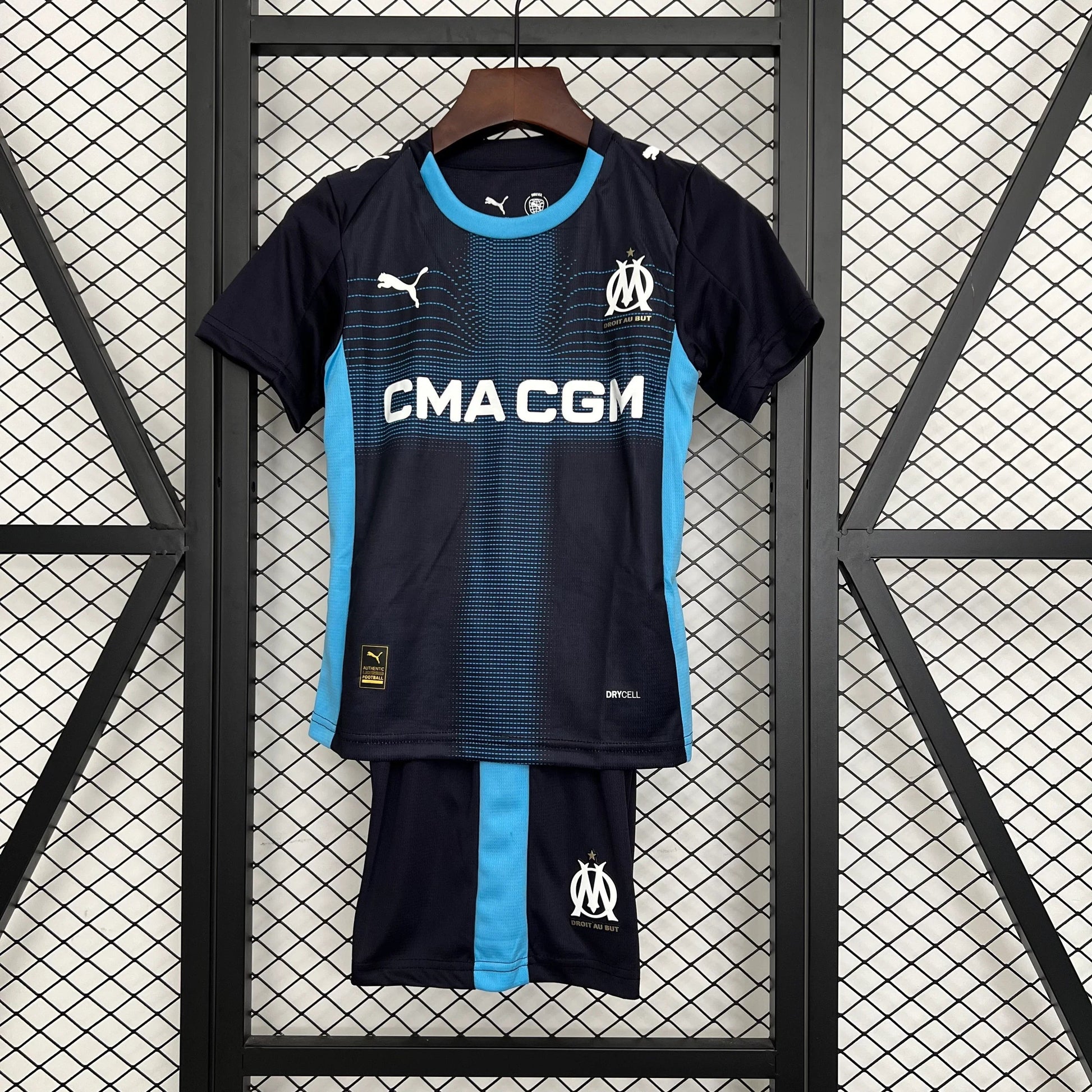 Kit Júnior Marsella segunda equipación 2025-26