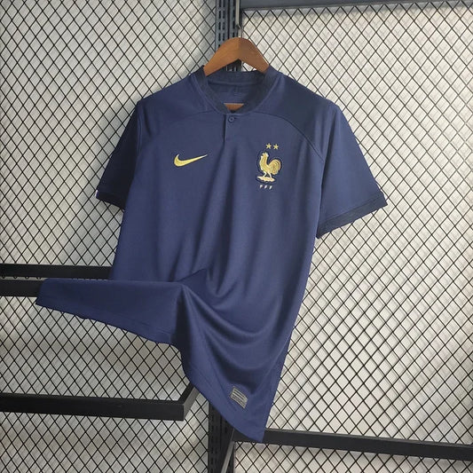 Camiseta Selección Francesa camiseta Primera Equipación 2022/23 Copa Del Mundo