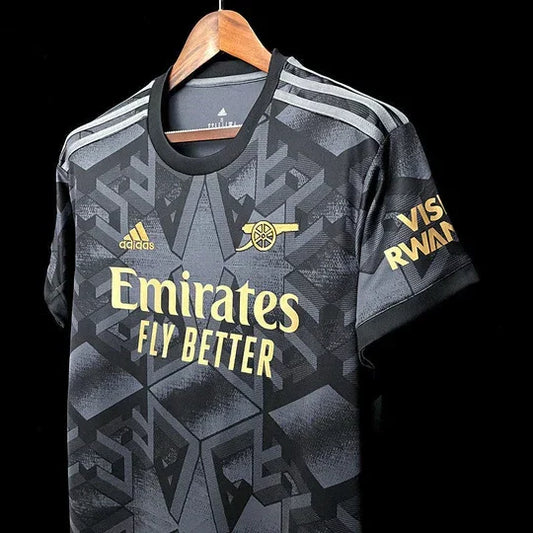 Camiseta Arsenal temporada 2022-2023 segunda equipación away negro