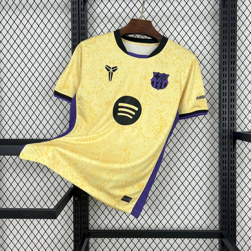 Camiseta Foot FC Barcelone2025 2026 segunda equipación Kobe Bryant Mamba