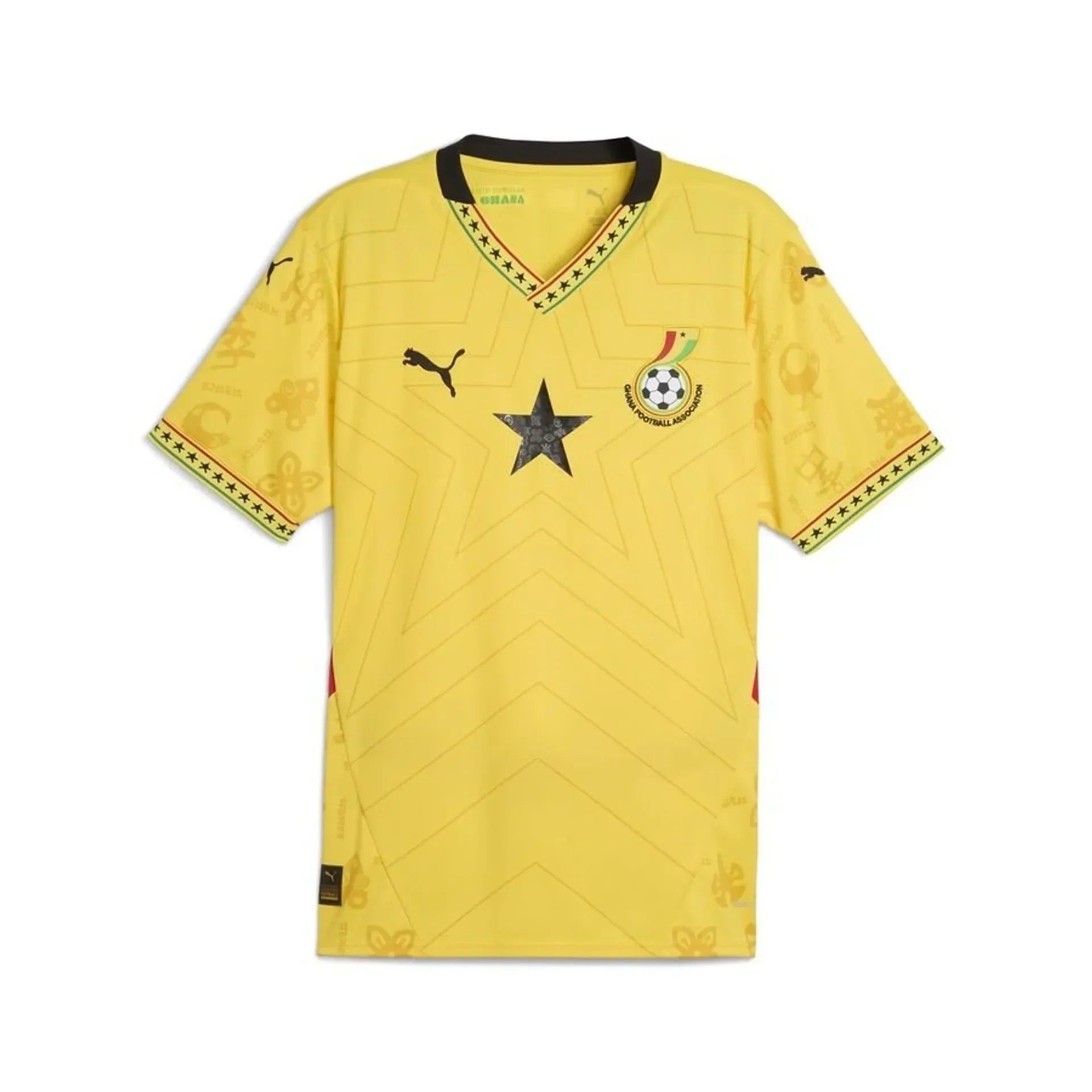 Camiseta Ghana segunda equipación CAN 2025-26