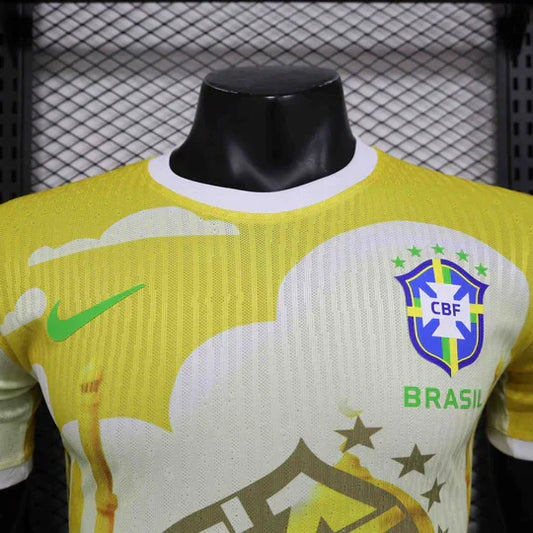 Camiseta Brasil Concepto 2025 Amarillo