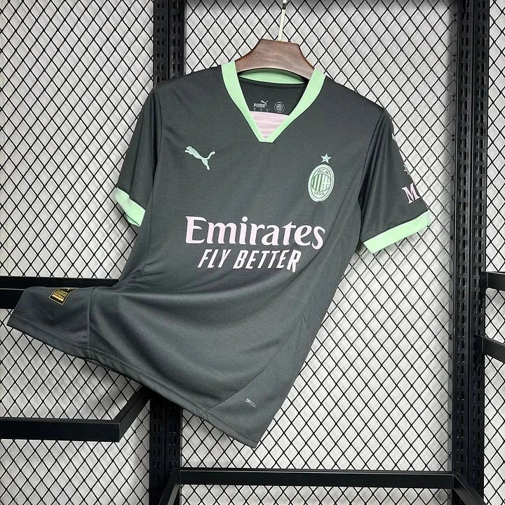 AC Milan camiseta foot segunda equipación 2024 2025