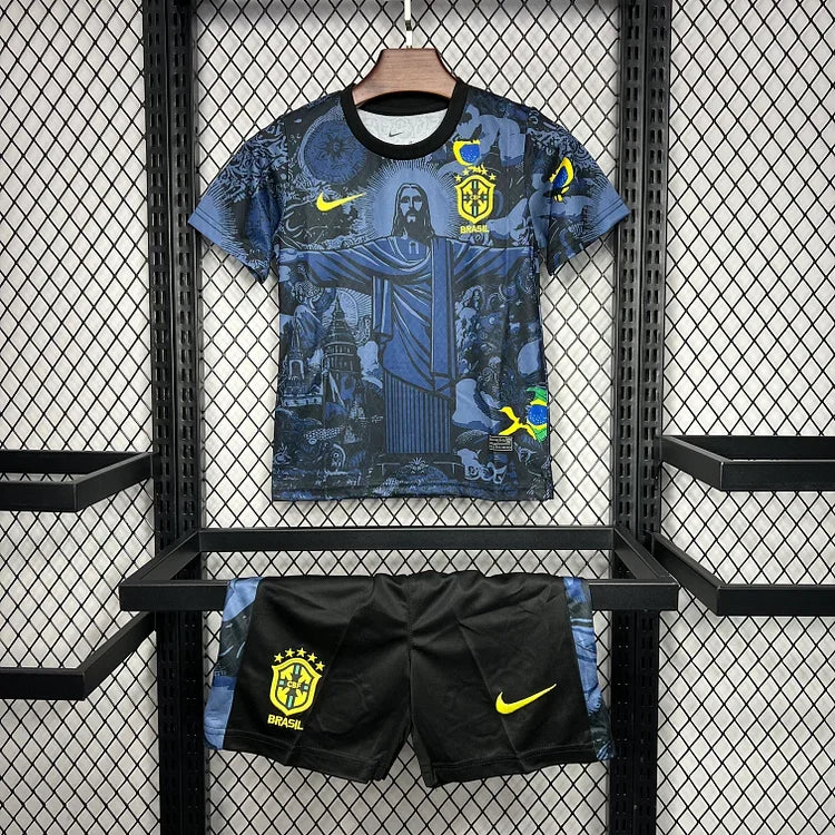 Kits Júnior Brasil x Jesus Christ Primera Equipación Júnior 2024-2025