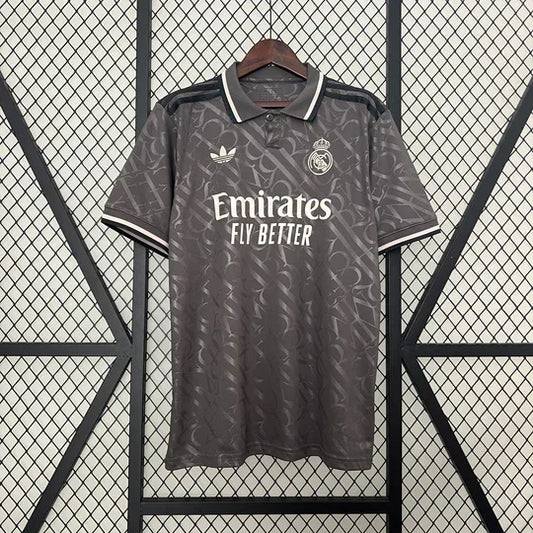 Camiseta Real Madrid tercera equipación negro 2024/25