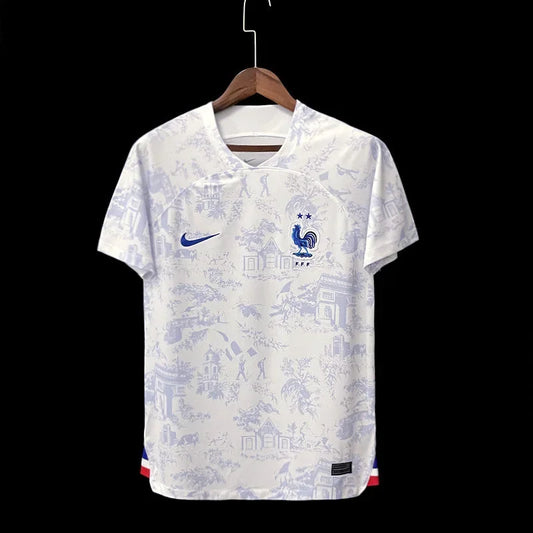 Camiseta Francia temporada 2022-2023 segunda equipación Copa Del Mundo