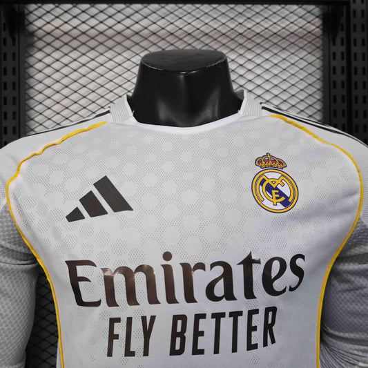 Camiseta 25-26 Real Madrid Manga Larga