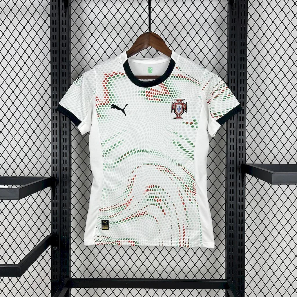 Camiseta Portugal Segunda Equipación Femenino 2025