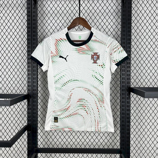 Camiseta Portugal Segunda Equipación Femenino 2025