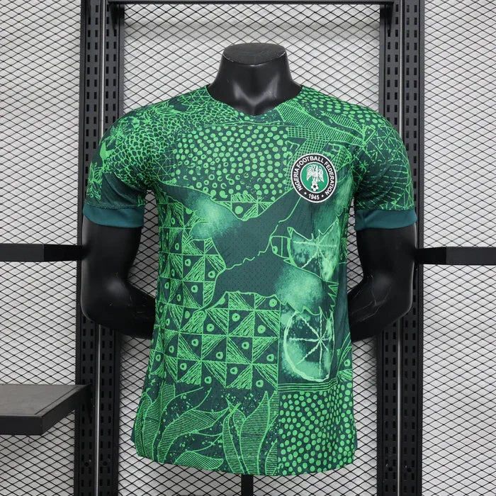 Camiseta Nigeria temporada 2023-2024 primera equipación versión player