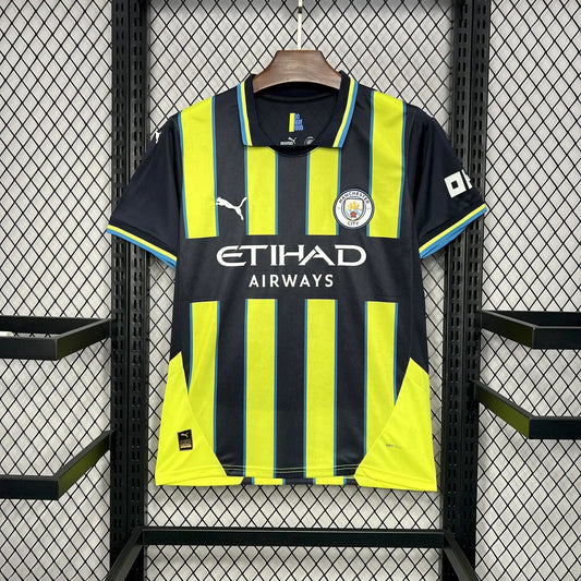 Manchester City camiseta foot 2024 2025 Segunda Equipación