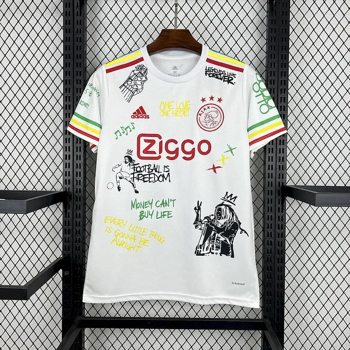 Ajax Amsterdam Bob Marley camiseta foot 2025 2026