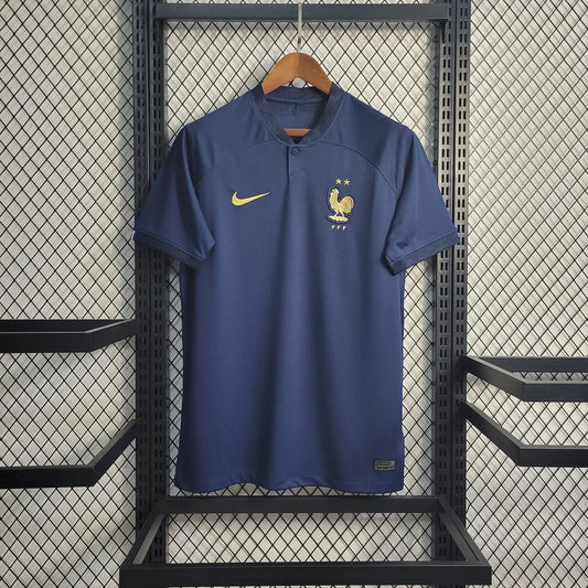 Camiseta Selección Francesa camiseta Primera Equipación 2022/23 Copa Del Mundo