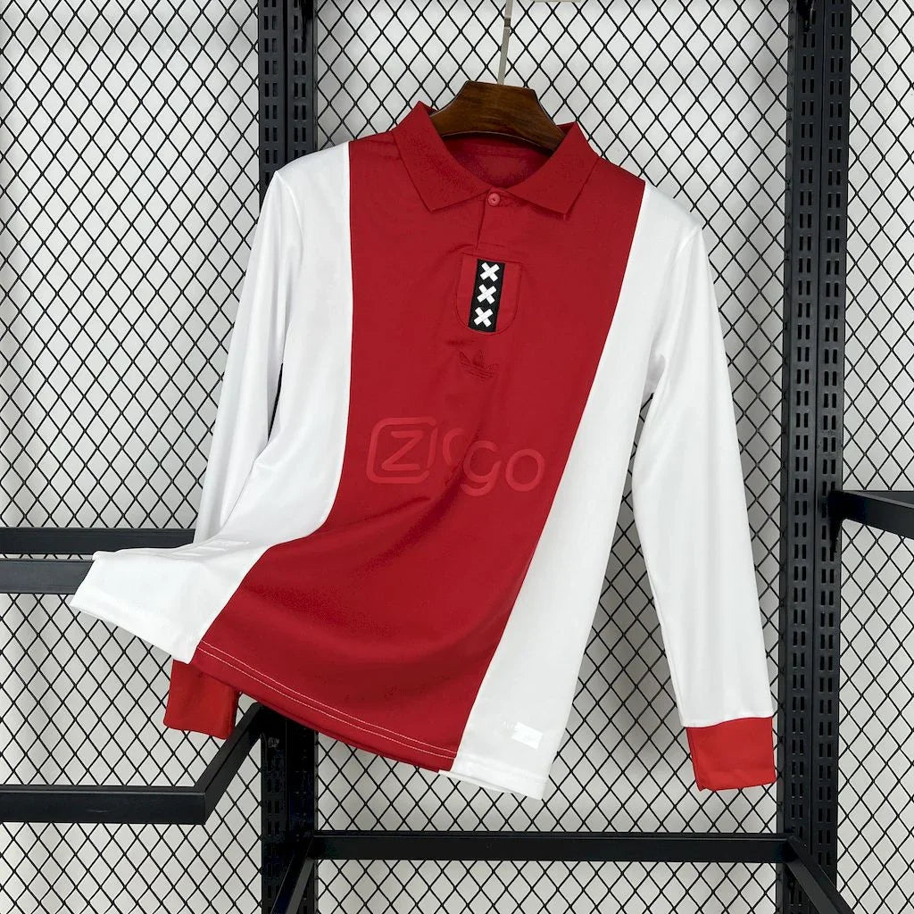 Camiseta Ajax manga larga concepto 2025-26