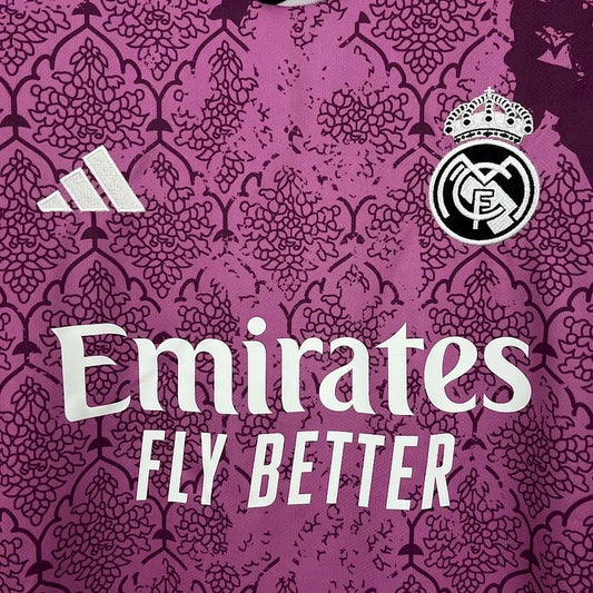 Camiseta Real Madrid Concepto Rosa 2024-25