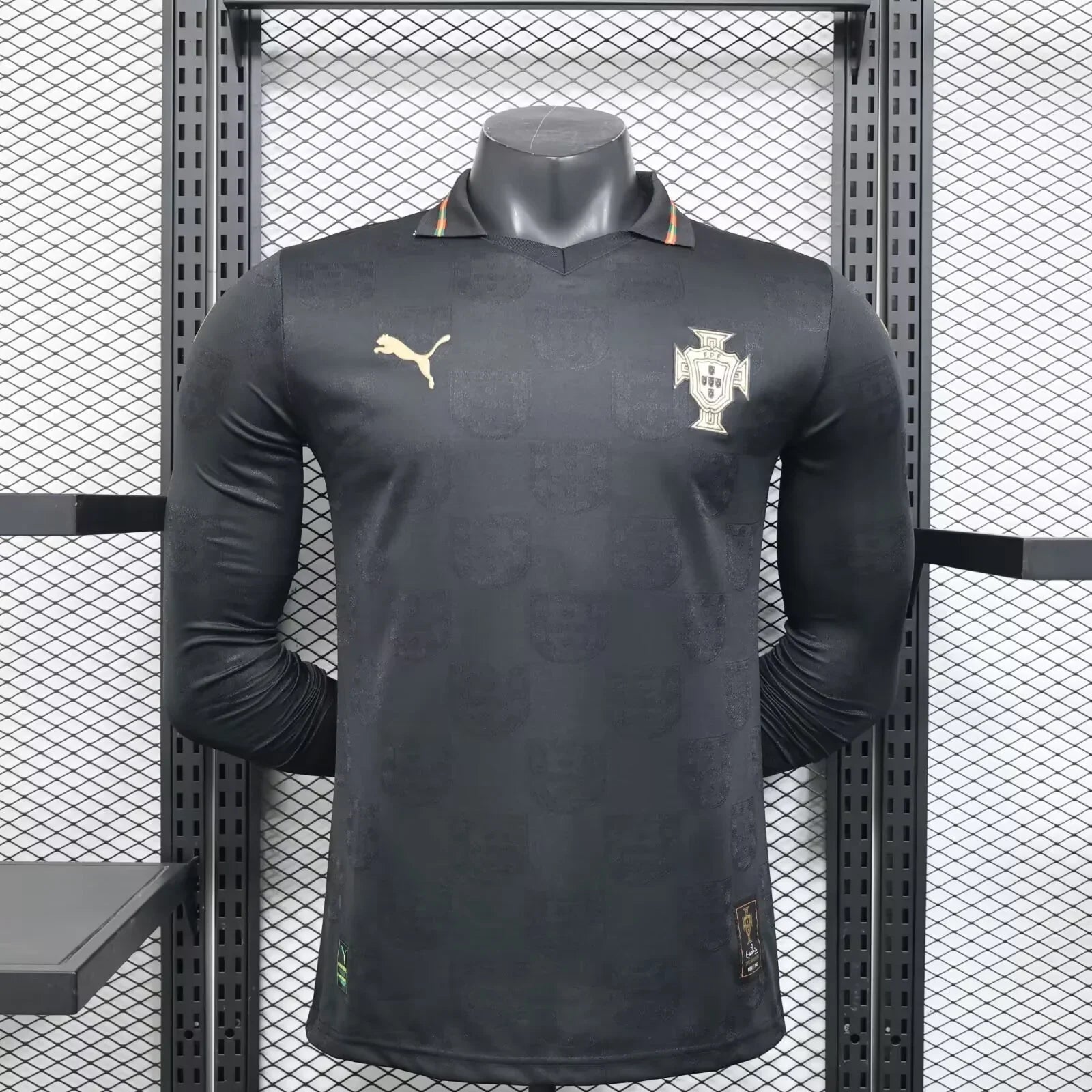 Camiseta Portugal segunda equipación manga larga Copa Del Mundo 2026