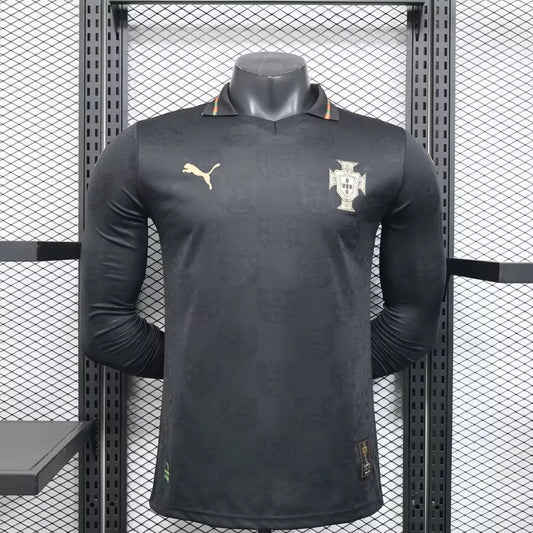 Camiseta Portugal segunda equipación manga larga Copa Del Mundo 2026