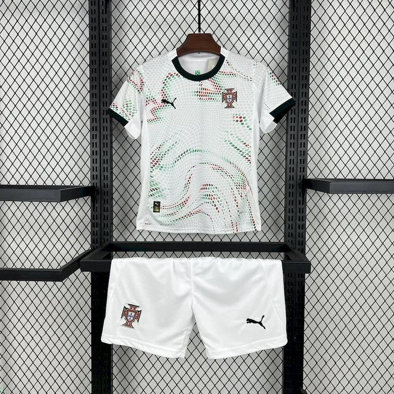 Kit Júnior Portugal Segunda Equipación 2025/2026