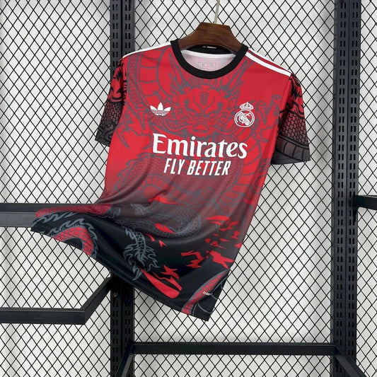 Camiseta Real Madrid foot concepto rosa 2024 2025