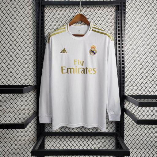 Camiseta Real Madrid 2019 2020 manga larga retro
