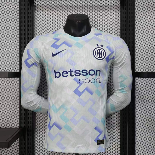 Camiseta Inter Milan segunda equipación manga larga 2025-26