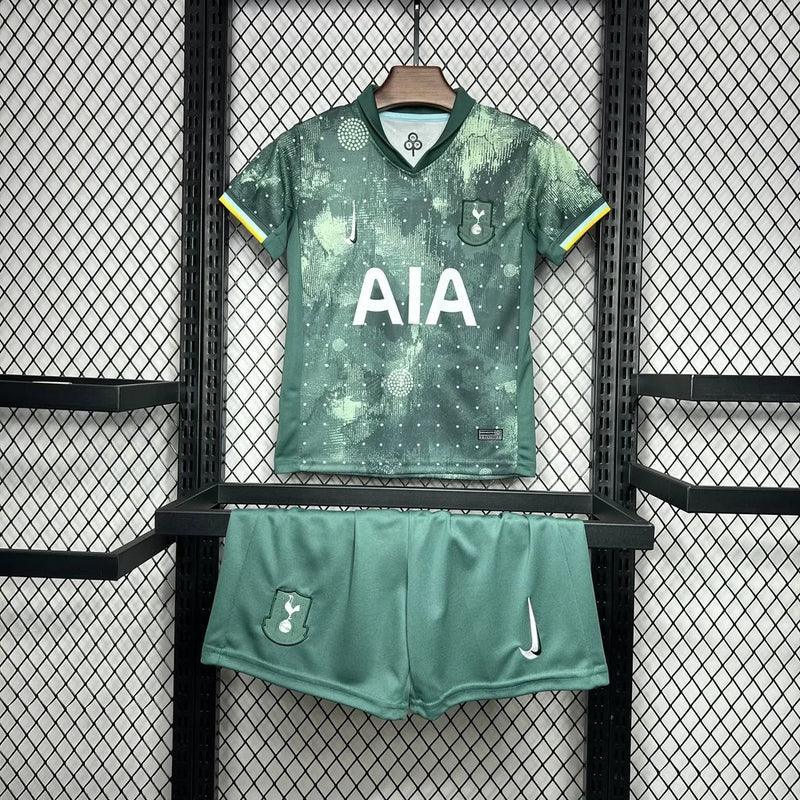 Kit Júnior Tottenham Tercera Equipación 2024/2025