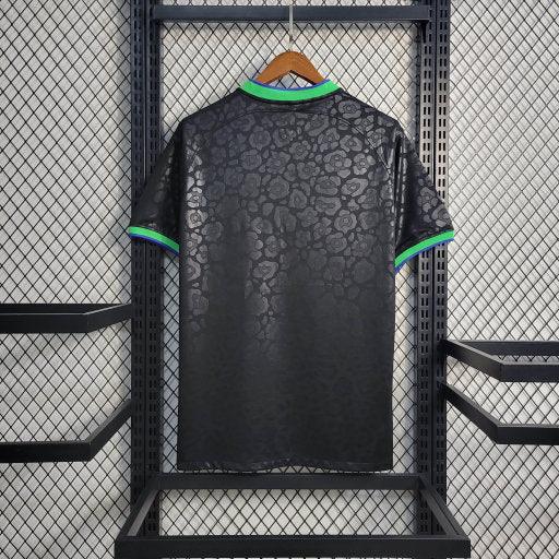 Camiseta 22/23 Brasil Leopard Negro