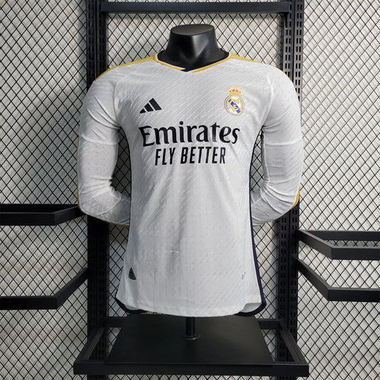 Camiseta 23-24 Real Madrid Manga Larga