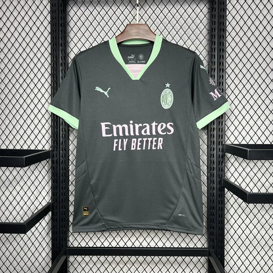 AC Milan camiseta foot segunda equipación 2024 2025