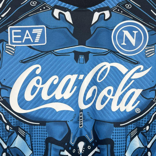 Camiseta Napoli concepto 2025-26