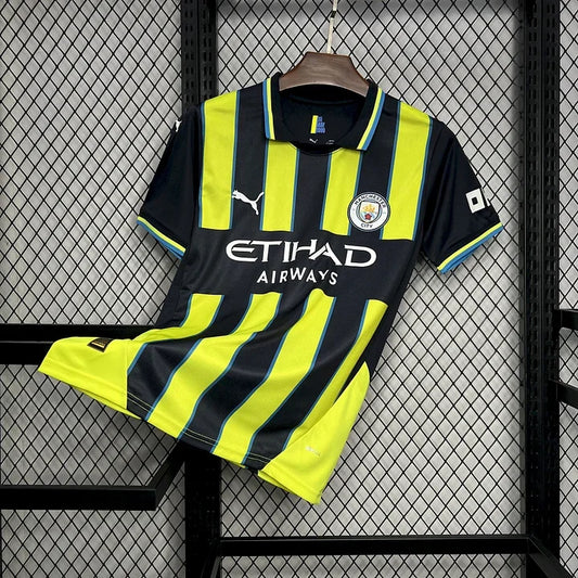Manchester City camiseta foot 2024 2025 Segunda Equipación