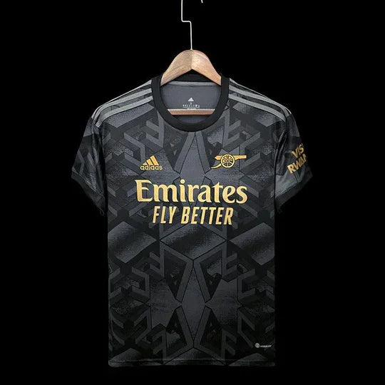 Camiseta Arsenal temporada 2022-2023 segunda equipación away negro