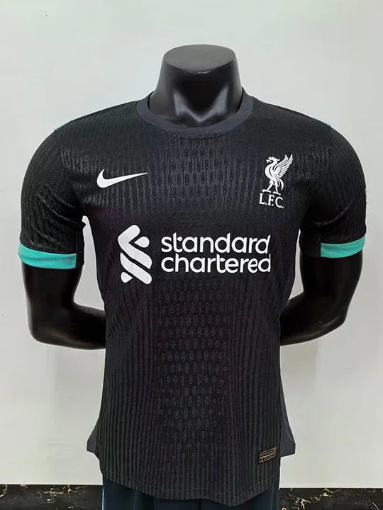 Camiseta Liverpool temporada 2023-2024 segunda equipación versión player totalement negro