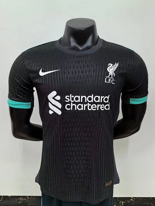 Camiseta Liverpool temporada 2023-2024 segunda equipación versión player totalement negro