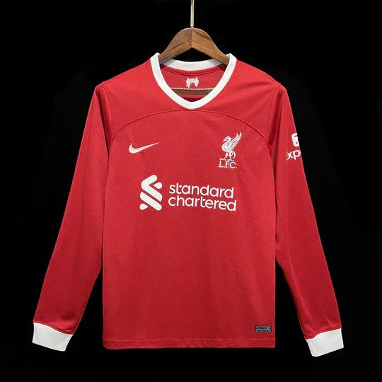Camiseta Liverpool 2023 2024 manga larga