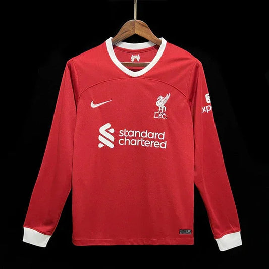 Camiseta Liverpool 2023 2024 manga larga