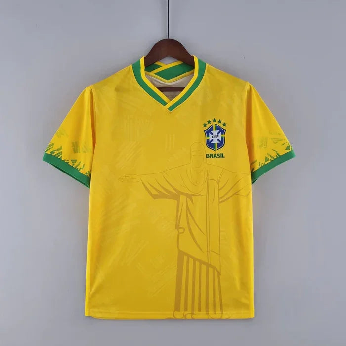 Camiseta Brasil temporada 2022 edición especial amarillo