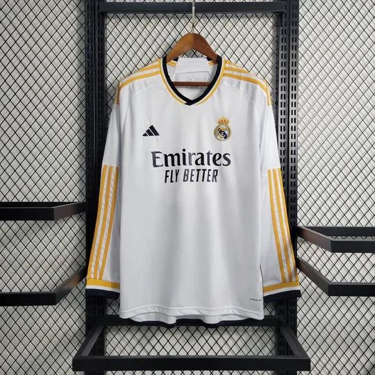 Camiseta Real Madrid 2023 2024 manga larga