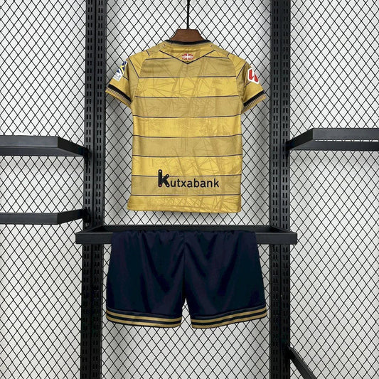 Kit Júnior Real Sociedad segunda equipación 2024-25