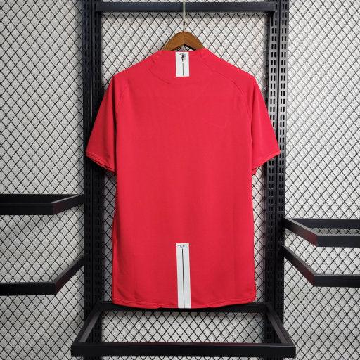 Camiseta Retro Manchester United Primera Equipación 2007-08