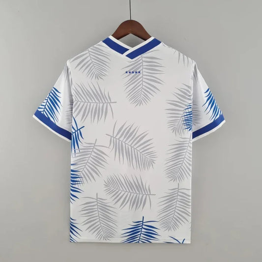 Camiseta Brasil temporada 2022 edición especial blanco et azul