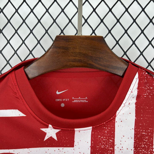 Camiseta Atletico Madrid manga larga 2025-26 entrenamiento
