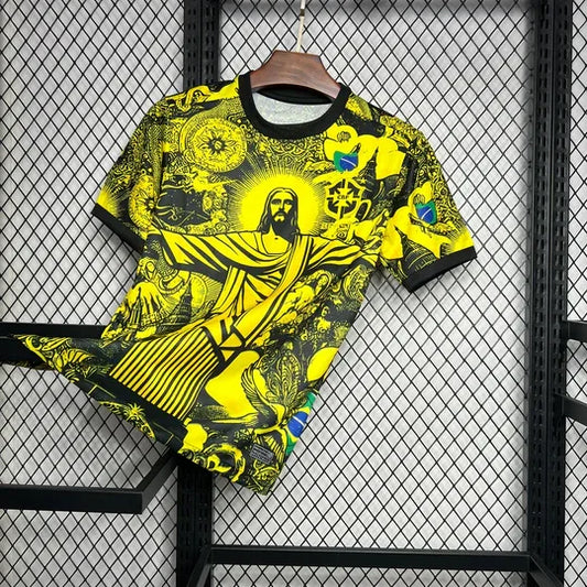 Camiseta Brasil Concepto 2024 Amarillo