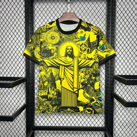 Camiseta Brasil Concepto 2024 Amarillo