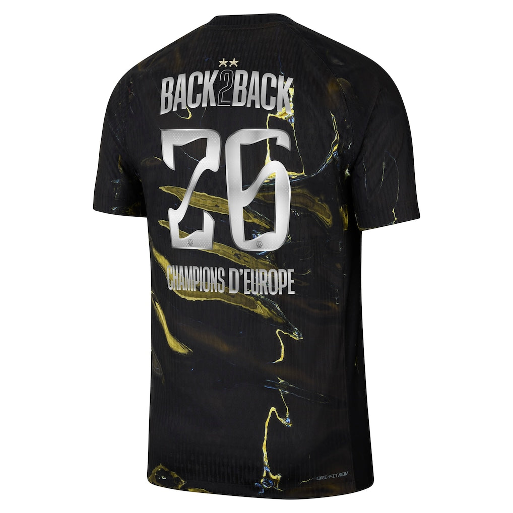 CAMISETA PSG NIGHT STADIUM BACK2BACK 26 CON LES 2 ESTRELLAS ⭐️⭐️