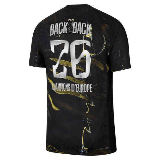 CAMISETA PSG NIGHT STADIUM BACK2BACK 26 CON LES 2 ESTRELLAS ⭐️⭐️