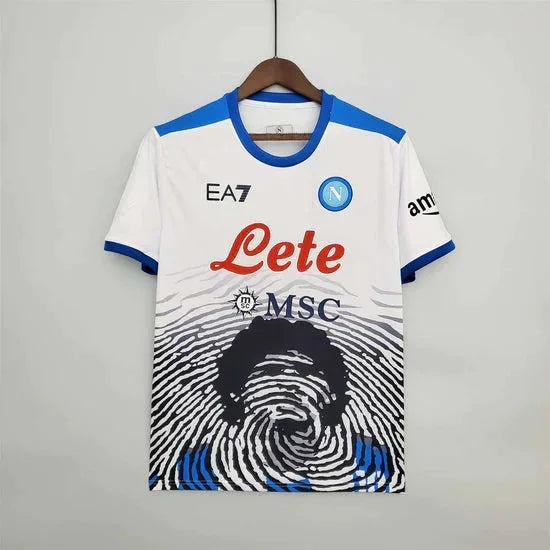 CAMISETA NÁPOLES EDICIÓN MARADONA 2021
