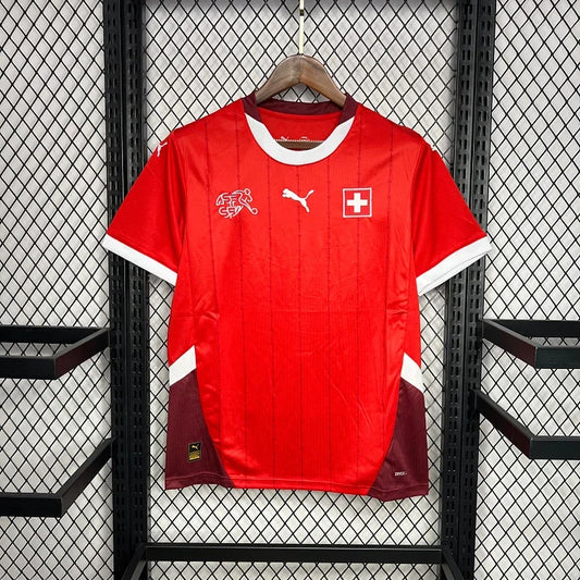 CAMISETA SUIZA PRIMERA EQUIPACIÓN 2024/25